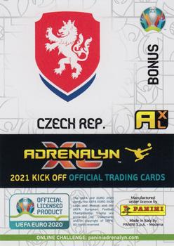 2021 Panini Adrenalyn XL UEFA Euro 2020 Kick Off #41 Second Skin (Czech Republic) Back