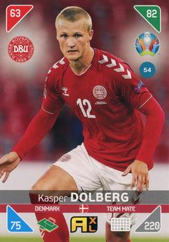 2021 Panini Adrenalyn XL UEFA Euro 2020 Kick Off #54 Kasper Dolberg Front