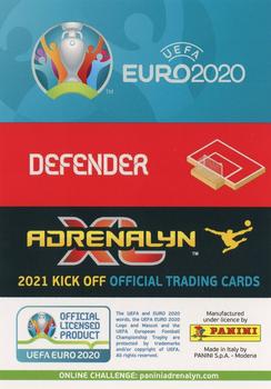 2021 Panini Adrenalyn XL UEFA Euro 2020 Kick Off #57 Harry Maguire Back