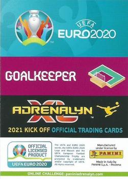 2021 Panini Adrenalyn XL UEFA Euro 2020 Kick Off #64 David de Gea Back