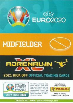 2021 Panini Adrenalyn XL UEFA Euro 2020 Kick Off #69 Rodri Back