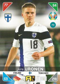 2021 Panini Adrenalyn XL UEFA Euro 2020 Kick Off #73 Jere Uronen Front
