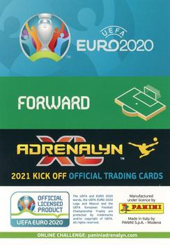 2021 Panini Adrenalyn XL UEFA Euro 2020 Kick Off #79 Fredrik Jensen Back