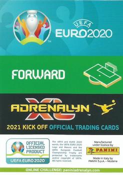 2021 Panini Adrenalyn XL UEFA Euro 2020 Kick Off #80 Joel Pohjanpalo Back