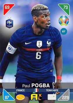 2021 Panini Adrenalyn XL UEFA Euro 2020 Kick Off #87 Paul Pogba Front