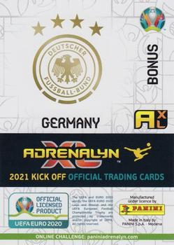 2021 Panini Adrenalyn XL UEFA Euro 2020 Kick Off #95 Second Skin (Germany) Back