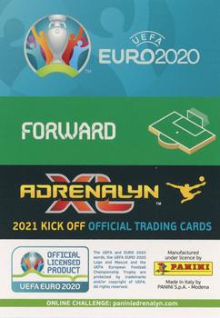 2021 Panini Adrenalyn XL UEFA Euro 2020 Kick Off #116 Ciro Immobile Back