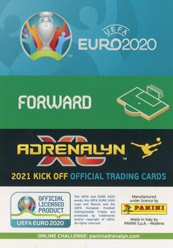 2021 Panini Adrenalyn XL UEFA Euro 2020 Kick Off #117 Federico Chiesa Back