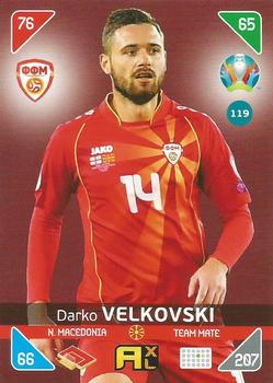 2021 Panini Adrenalyn XL UEFA Euro 2020 Kick Off #119 Darko Velkovski Front