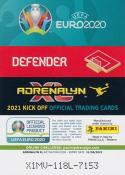 2021 Panini Adrenalyn XL UEFA Euro 2020 Kick Off #145 Rúben Dias Back