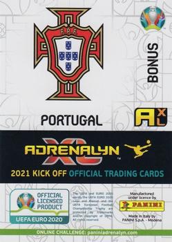 2021 Panini Adrenalyn XL UEFA Euro 2020 Kick Off #149 Second Skin (Portugal) Back
