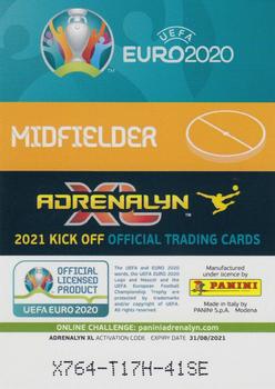2021 Panini Adrenalyn XL UEFA Euro 2020 Kick Off #150 Bernardo Silva Back