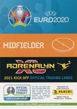 2021 Panini Adrenalyn XL UEFA Euro 2020 Kick Off #187 Stanislav Lobotka Back