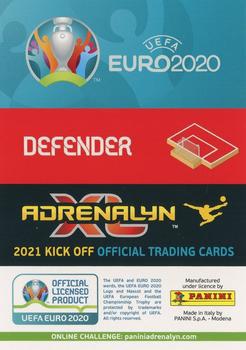 2021 Panini Adrenalyn XL UEFA Euro 2020 Kick Off #202 Zeki Çelik Back