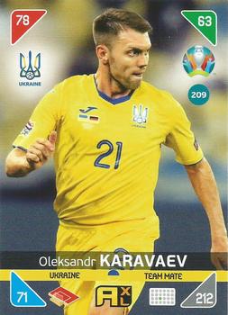 2021 Panini Adrenalyn XL UEFA Euro 2020 Kick Off #209 Oleksandr Karavayev Front