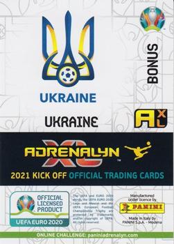 2021 Panini Adrenalyn XL UEFA Euro 2020 Kick Off #212 Second Skin (Ukraine) Back