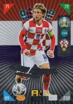 2021 Panini Adrenalyn XL UEFA Euro 2020 Kick Off #234 Luka Modrić Front