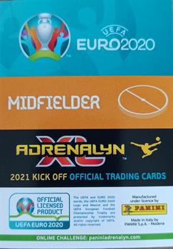 2021 Panini Adrenalyn XL UEFA Euro 2020 Kick Off #284 Juraj Kucka Back