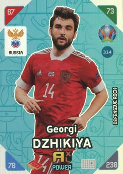 2021 Panini Adrenalyn XL UEFA Euro 2020 Kick Off #314 Georgi Dzhikiya Front
