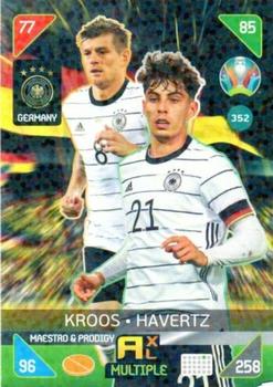 2021 Panini Adrenalyn XL UEFA Euro 2020 Kick Off #352 Toni Kroos / Kai Havertz Front