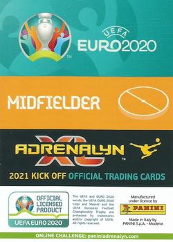 2021 Panini Adrenalyn XL UEFA Euro 2020 Kick Off #382 Rodri Back