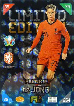 2021 Panini Adrenalyn XL UEFA Euro 2020 Kick Off - Limited Edition #NNO Frenkie De Jong Front
