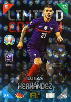 2021 Panini Adrenalyn XL UEFA Euro 2020 Kick Off - Limited Edition #NNO Lucas Hernandez Front