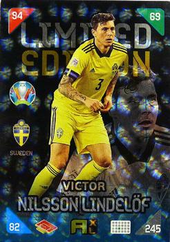 2021 Panini Adrenalyn XL UEFA Euro 2020 Kick Off - Limited Edition #NNO Victor Nilsson Lindelöf Front