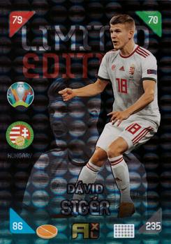 2021 Panini Adrenalyn XL UEFA Euro 2020 Kick Off - XXL Limited Edition #NNO David Siger Front