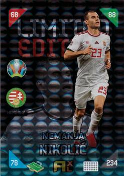 2021 Panini Adrenalyn XL UEFA Euro 2020 Kick Off - XXL Limited Edition #NNO Nemanja Nikolic Front