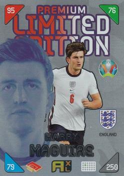 2021 Panini Adrenalyn XL UEFA Euro 2020 Kick Off - Premium Limited Edition #NNO Harry Maguire Front