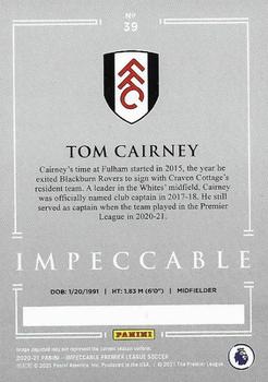 2020-21 Panini Impeccable Premier League #39 Tom Cairney Back