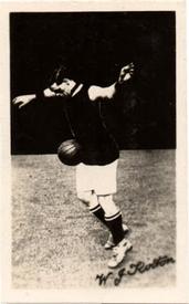 1922-23 The Boys Realm Famous Footballers #3. Billy Kirton Front