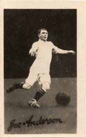 1922-23 The Boys Realm Famous Footballers #5. Joe Anderson Front