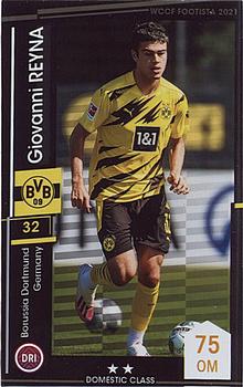 2021 Panini WCCF Footista - F21 Card Present Campaign #NNO Giovanni Reyna Front