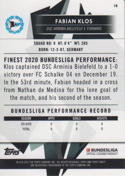 2020-21 Finest Bundesliga #18 Fabian Klos Back