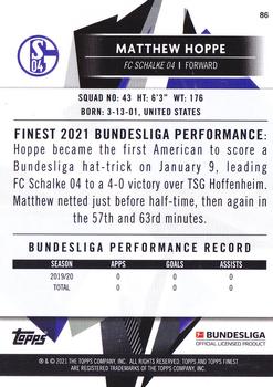 2020-21 Finest Bundesliga #86 Matthew Hoppe Back