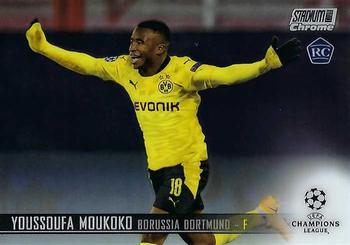 2020-21 Stadium Club Chrome UEFA Champions League #57 Youssoufa Moukoko Front