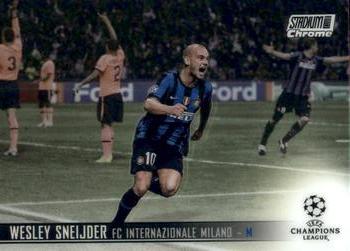 2020-21 Stadium Club Chrome UEFA Champions League #96 Wesley Sneijder Front