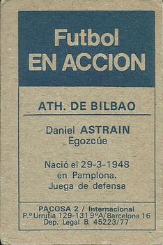 1977-78 Pacosa Futbol en Accion #NNO Astrain Back