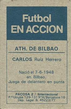 1977-78 Pacosa Futbol en Accion #NNO Carlos Back
