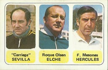 1977-78 Pacosa Futbol en Accion #NNO Carriega / Roque Olsen / Felipe Mesones Front