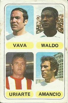 1977-78 Pacosa Futbol en Accion #NNO Vava / Waldo / Uriarte / Amancio Front