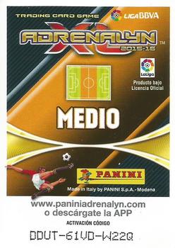 2015-16 Panini Adrenalyn XL Liga BBVA - Edición Limitada #NNO Iniesta Back