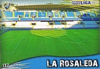 2013-14 Mundicromo Las Fichas de la Liga 2014 #137 La Rosaleda Stadium Front