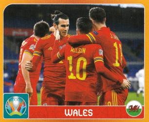 2021 Panini UEFA Euro 2020 Tournament Edition #10 Group A. Wales Front