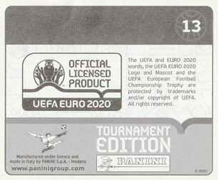 2021 Panini UEFA Euro 2020 Tournament Edition #13 Salvatore Sirigu Back