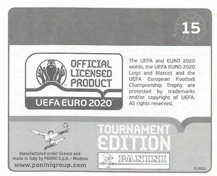2021 Panini UEFA Euro 2020 Tournament Edition #15 Alessandro Bastoni Back