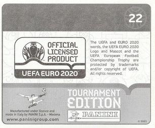 2021 Panini UEFA Euro 2020 Tournament Edition #22 Manuel Locatelli Back