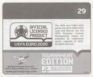 2021 Panini UEFA Euro 2020 Tournament Edition #29 Ciro Immobile Back